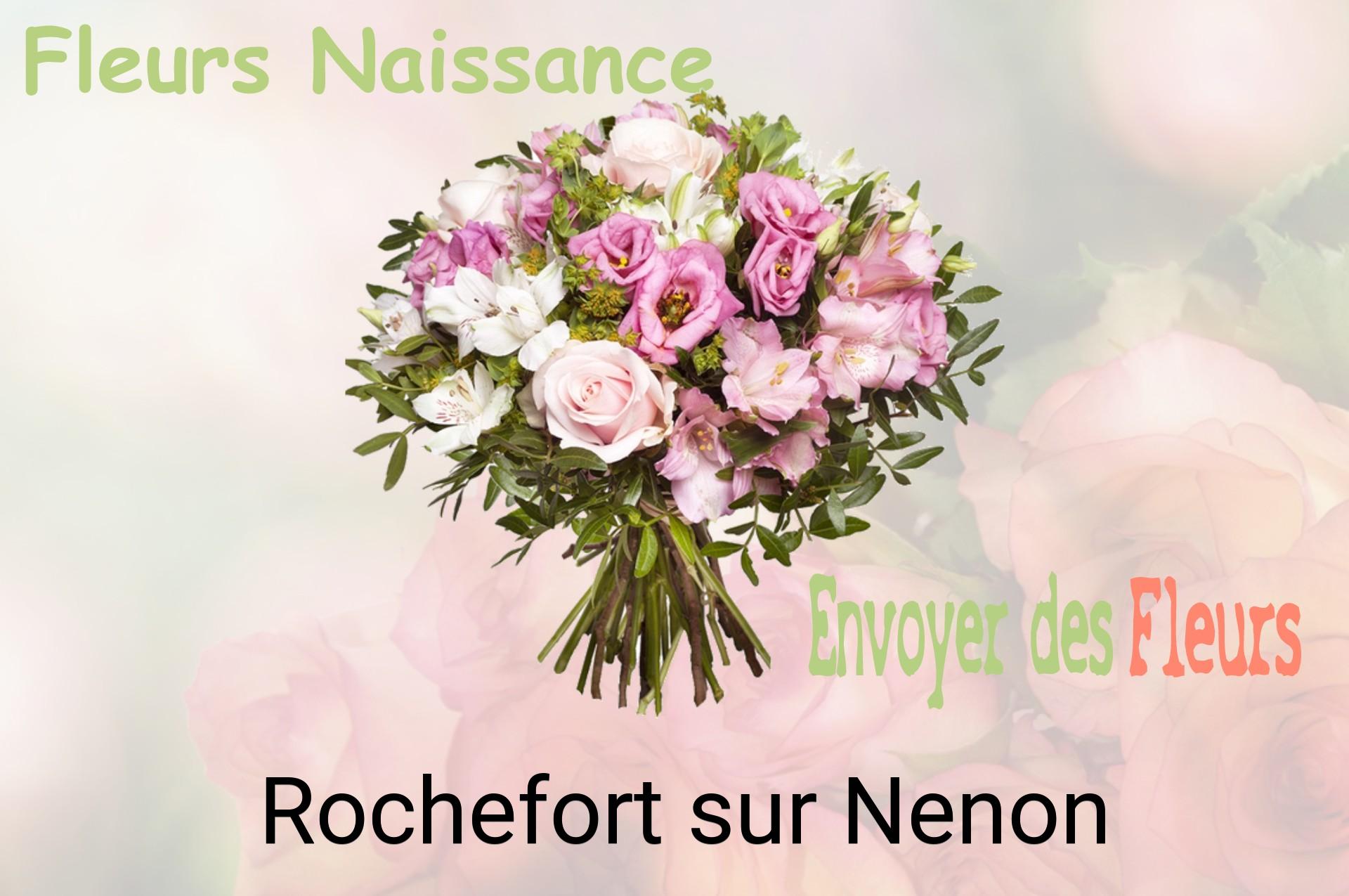 Bouquet de fleurs de naissance livré à Rochefort-sur-Nenon